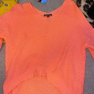 Orange/pink sweater